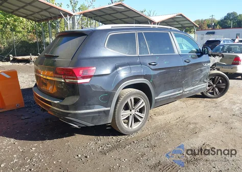 2019 Volkswagen Atlas 3.6L V6 Se W/Technology R-Line из США, поврежденный, VIN 1V2XR2CAXKC537284